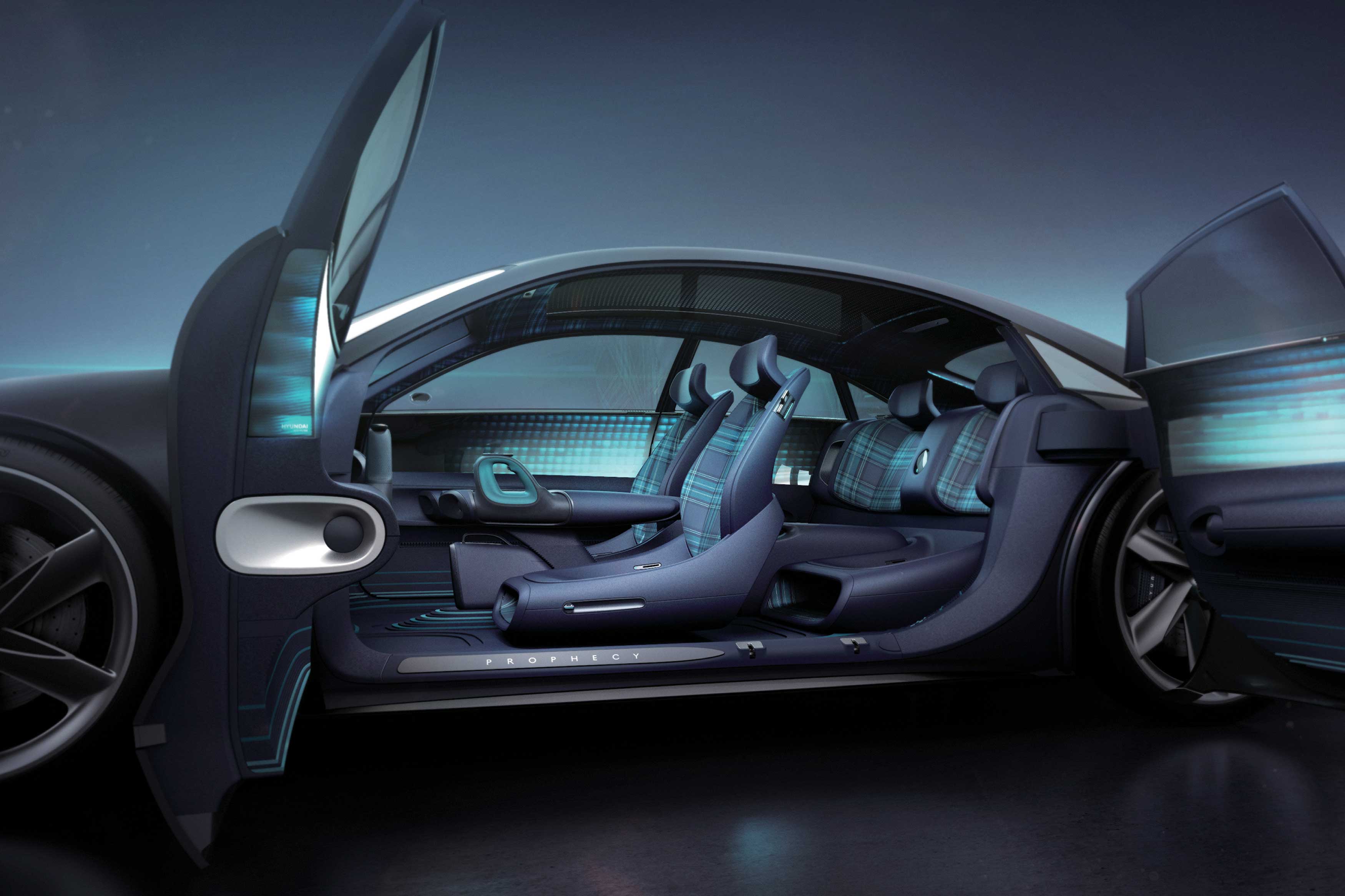 2020 red dot design concept award，electric vehicle，Prophecy Concept，