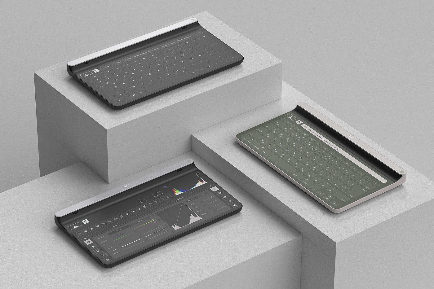 2020 red dot design concept award，Logi ULTRA，keyboard，Computer accessories，Logitech，sensor，