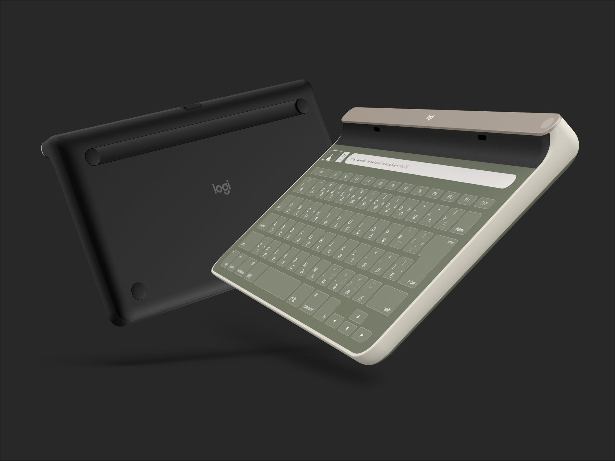 2020 red dot design concept award，Logi ULTRA，keyboard，Computer accessories，Logitech，sensor，