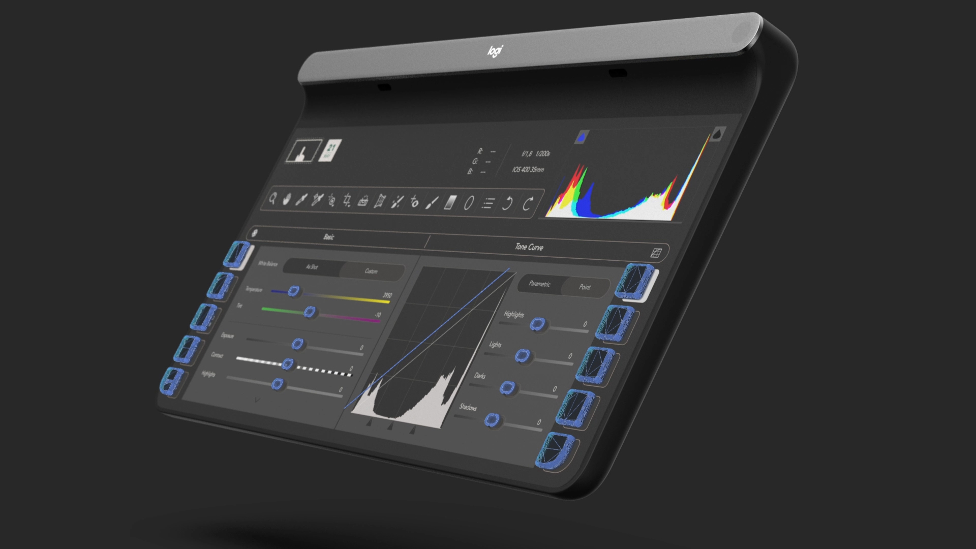 2020 red dot design concept award，Logi ULTRA，keyboard，Computer accessories，Logitech，sensor，