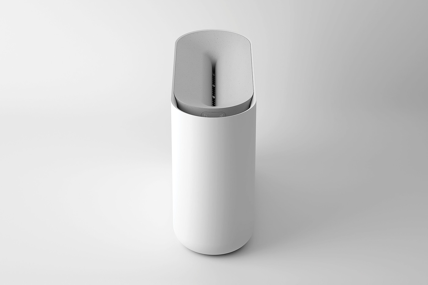 2020 red dot design concept award，shredder，white，Aperture，Paper Shredder，