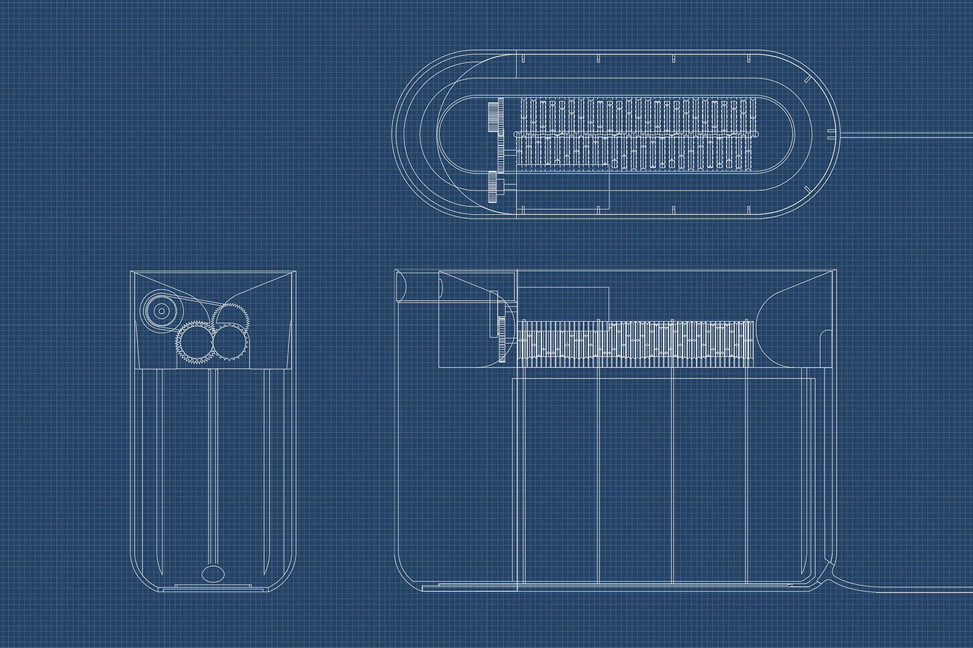 2020 red dot design concept award，shredder，white，Aperture，Paper Shredder，
