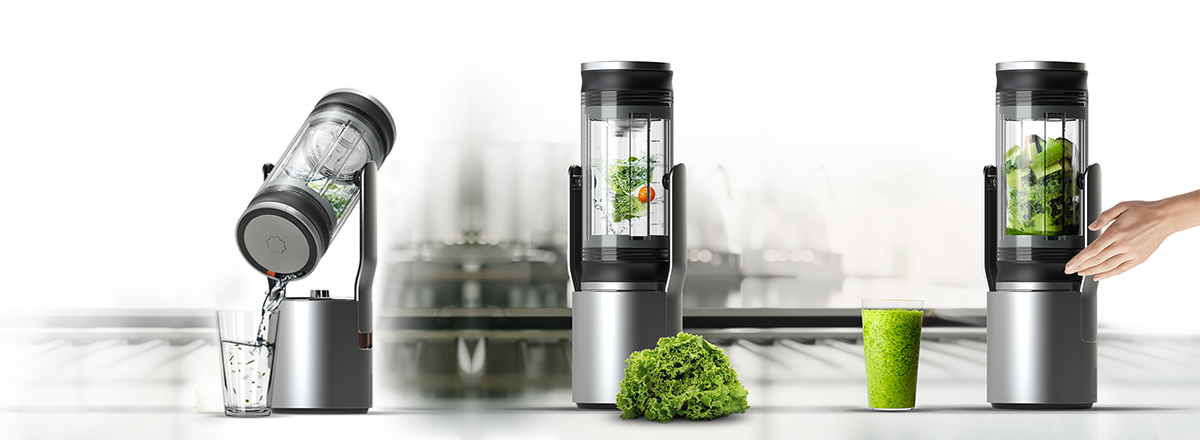 if-idea，Function set design，Juicer，industrial design，Home appliance design，clean，