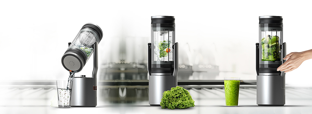 if-idea，Function set design，Juicer，industrial design，Home appliance design，clean，