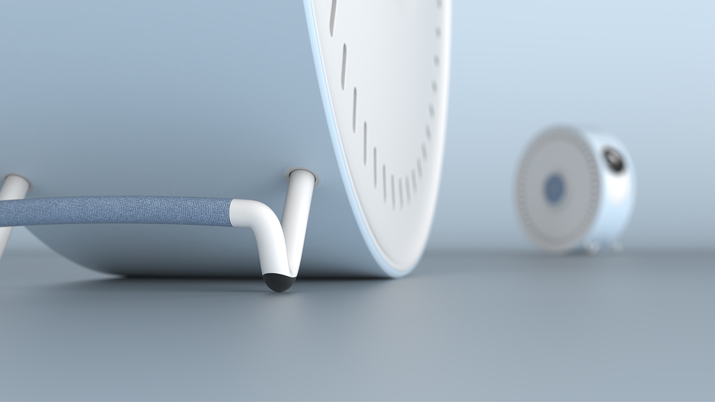 swing，Household HD projector，industrial design，Easy to operate，Household product design，