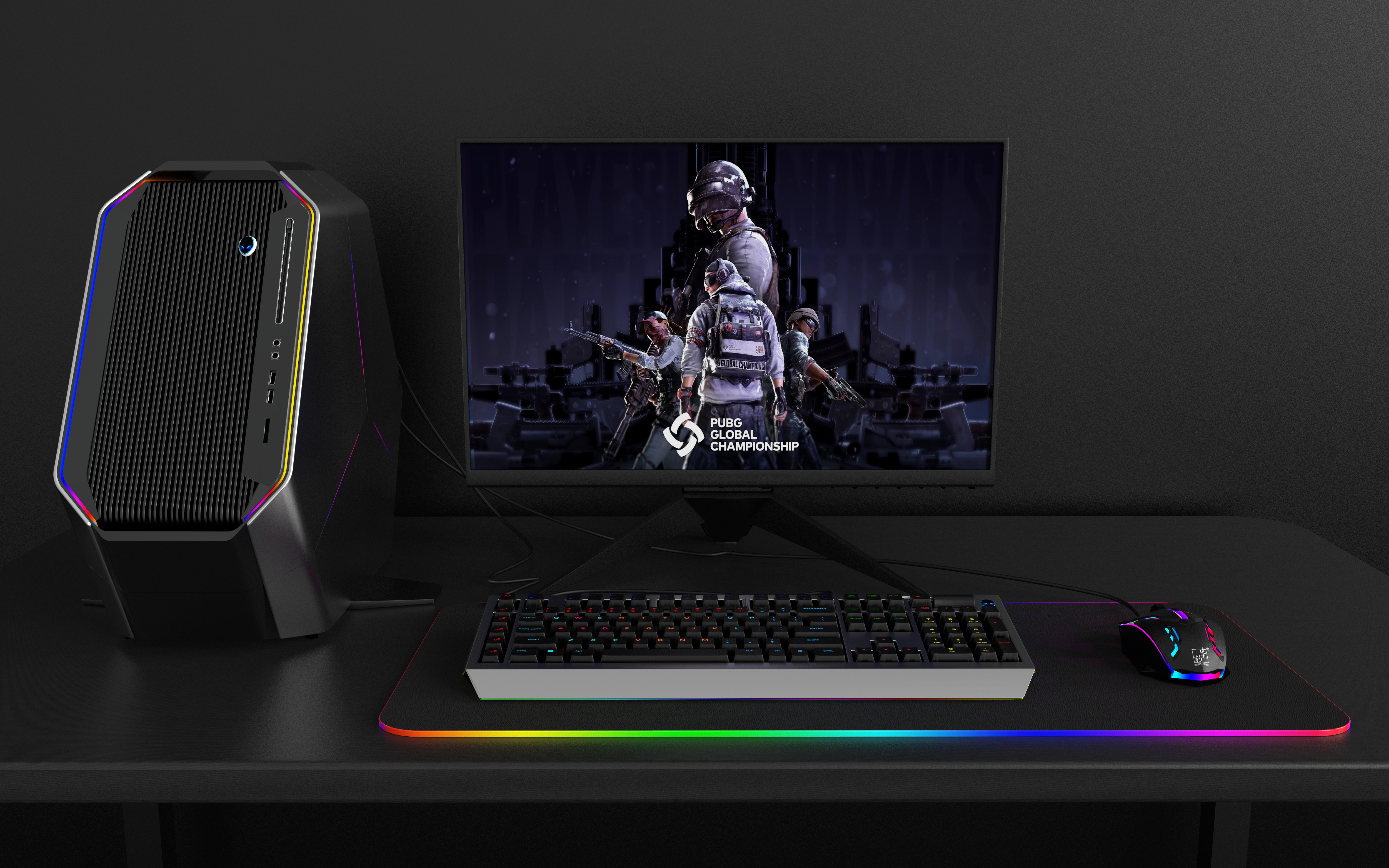 computer，mouse，keyboard，black，