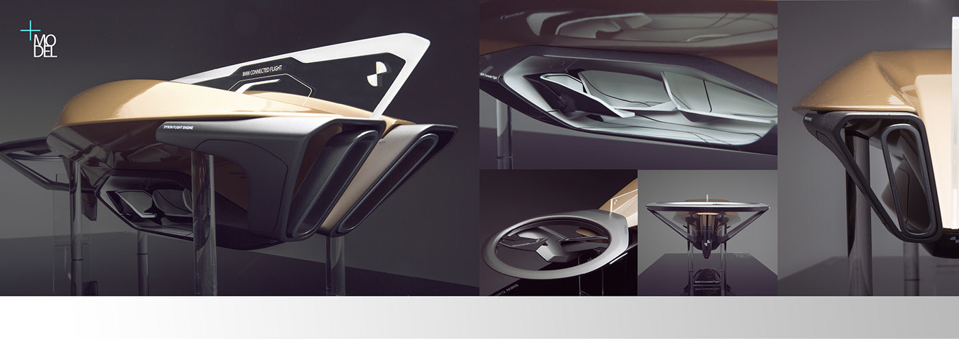 bmw，bmw，Aerocraft，industrial design，conceptual design，Hybrid spacecraft，