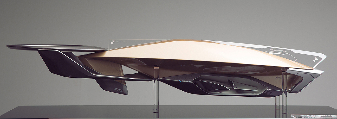 bmw，bmw，Aerocraft，industrial design，conceptual design，Hybrid spacecraft，