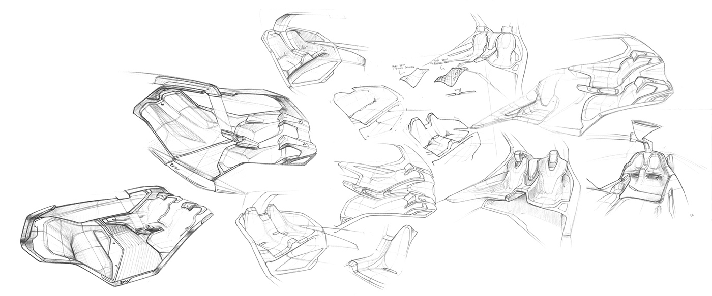 bmw，Concept car design，industrial design，Automobile design，constellation，