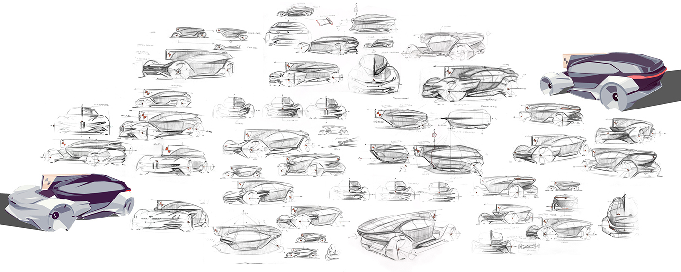 bmw，Concept car design，industrial design，Automobile design，constellation，