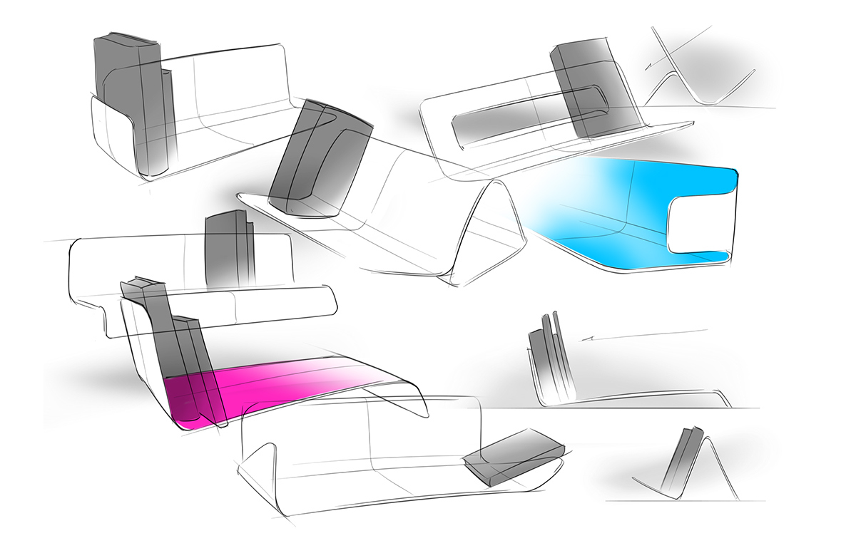 bookshelf，industrial design，product design，Simple design concept，