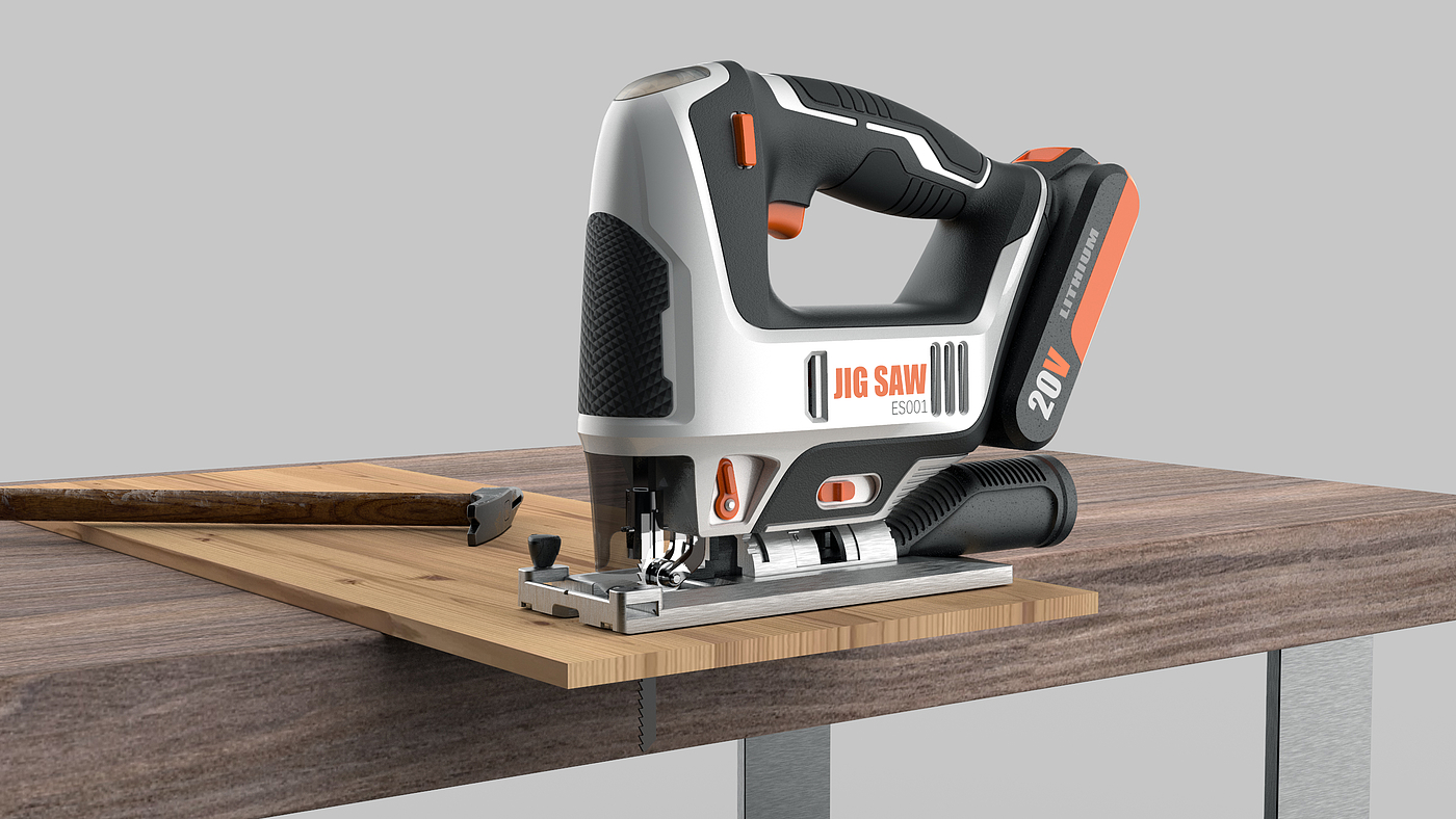 Lithium battery，Jig Saw，saw，tool，Works of electric tool design competition，