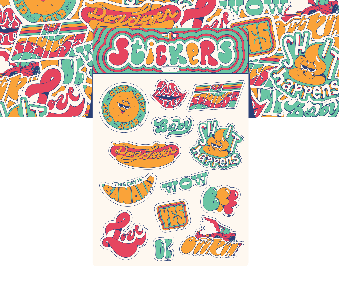 Stickers Set - 普象网