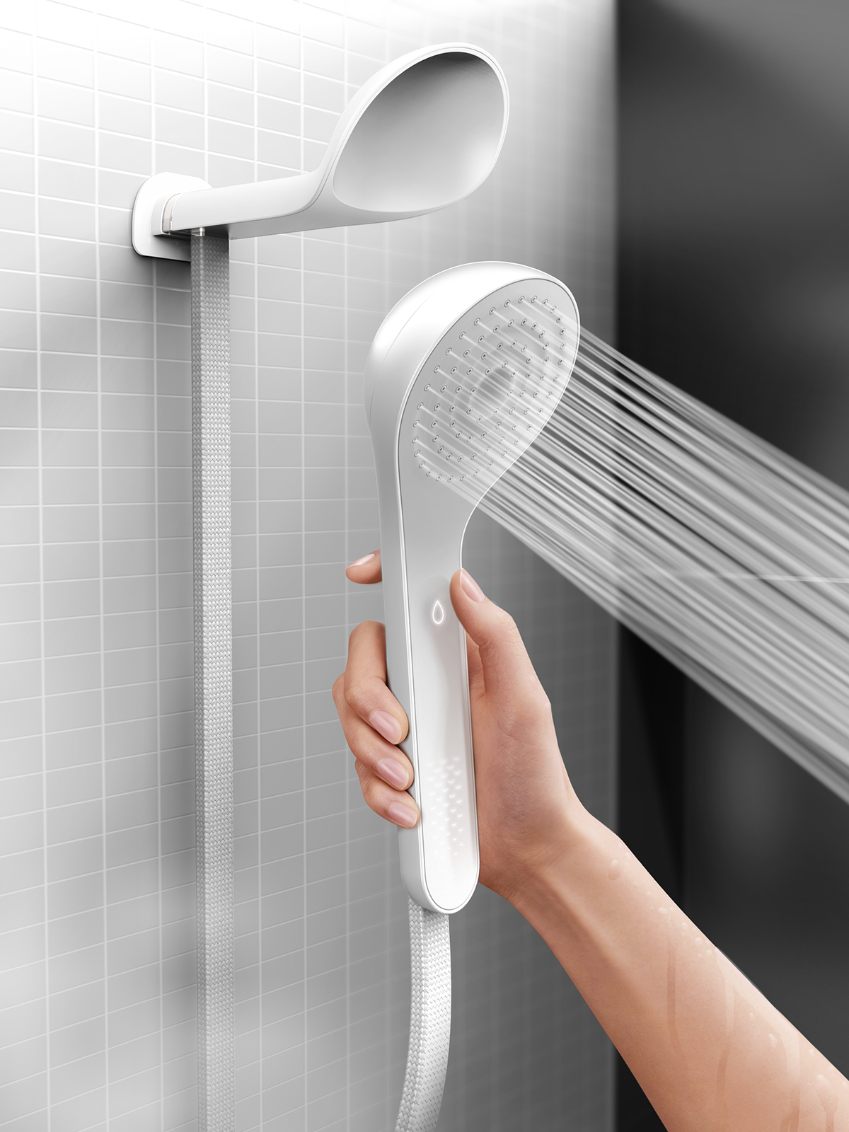 Household products，Smart home，Water saving system，industrial design，Home appliance design，