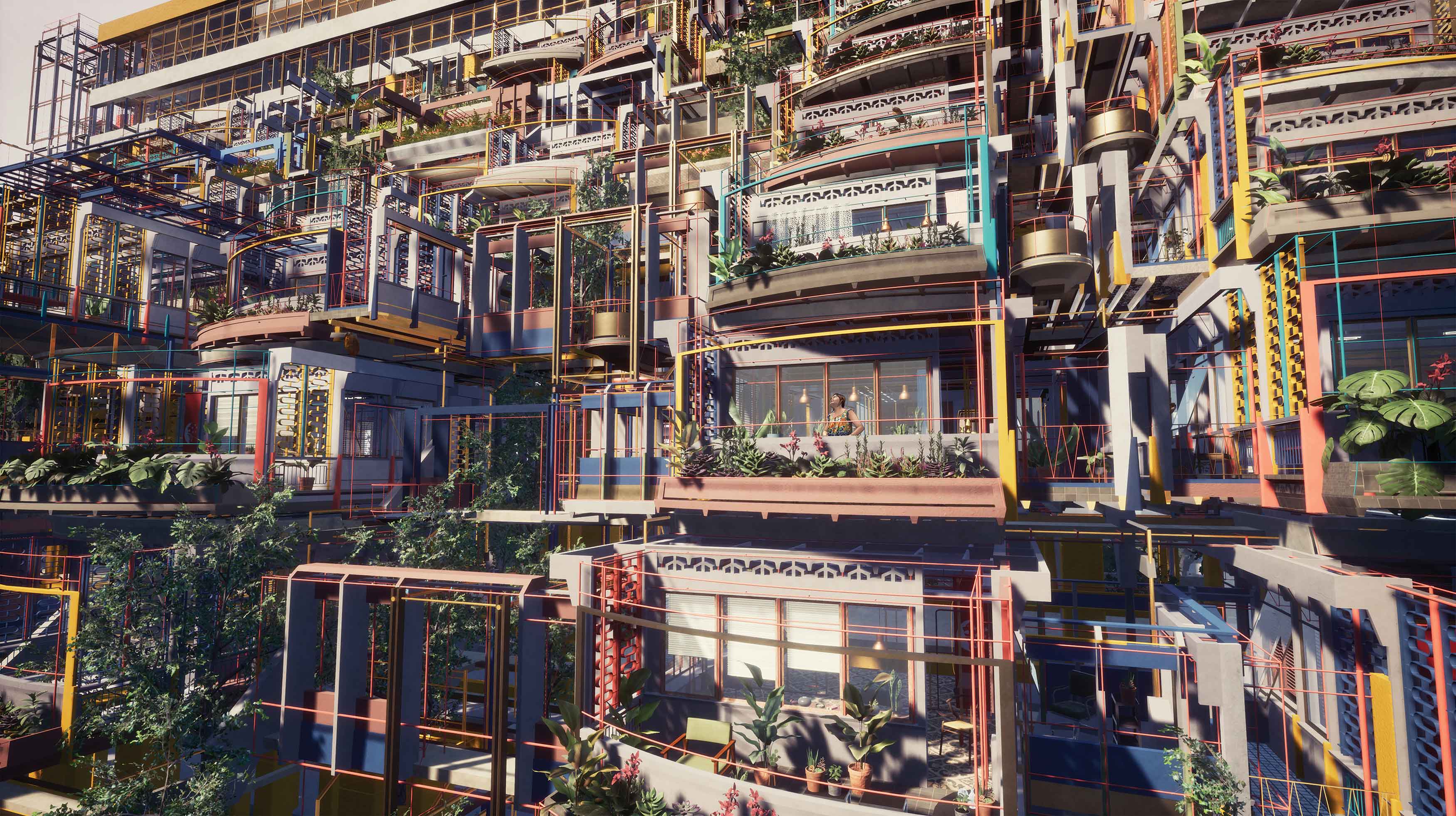 2020 red dot design concept award，Urbanized architecture，residence，