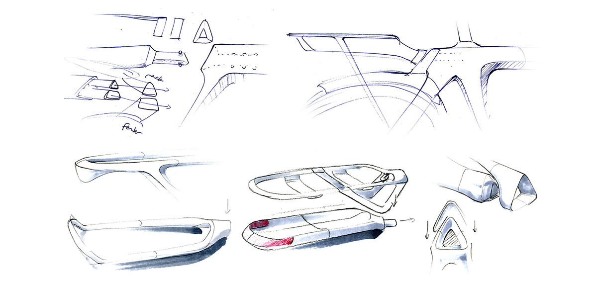 Storage rack，Bicycle design，industrial design，vehicle，e-bike，