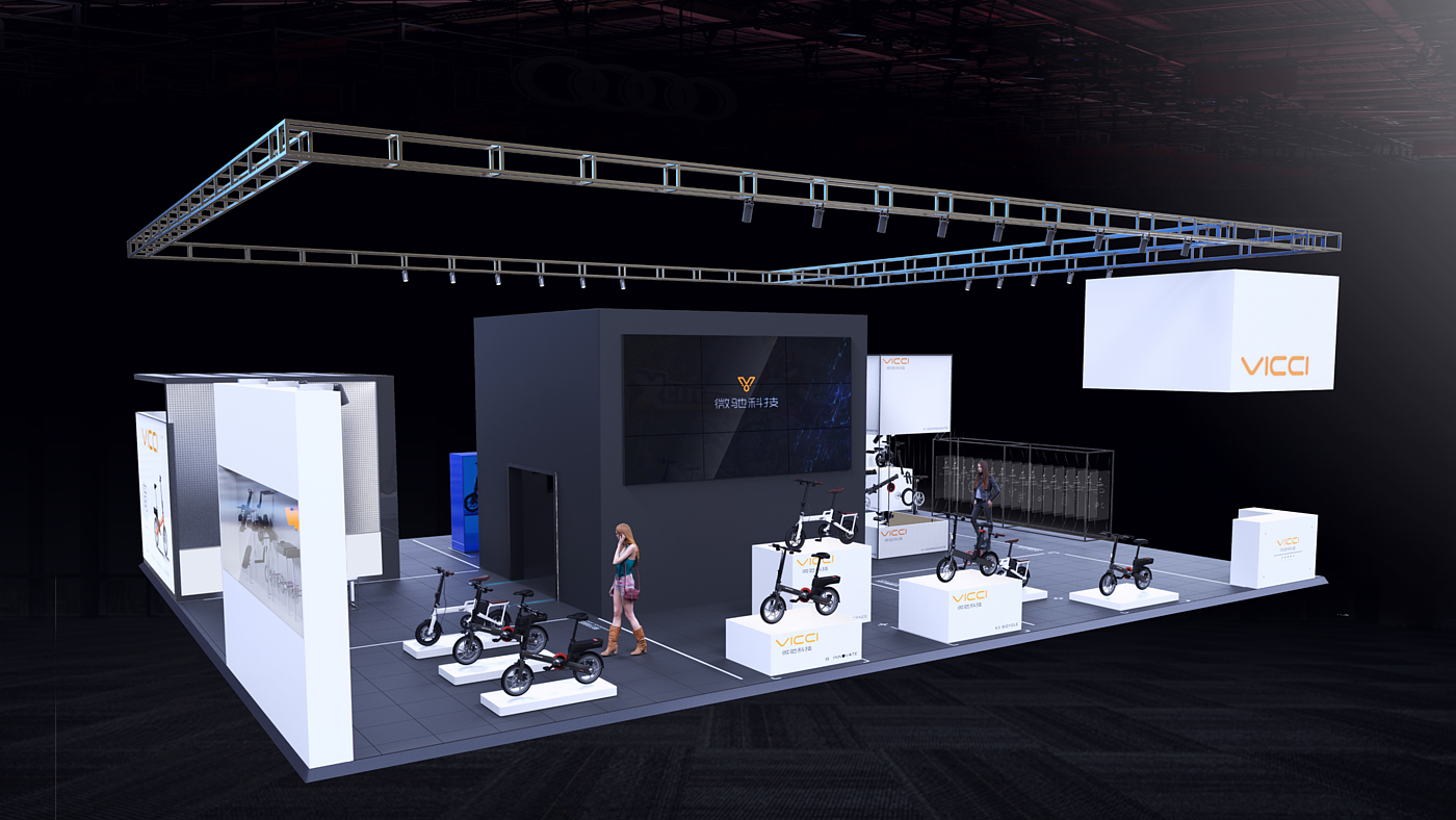space，Exhibition hall，Exhibition，Booth，