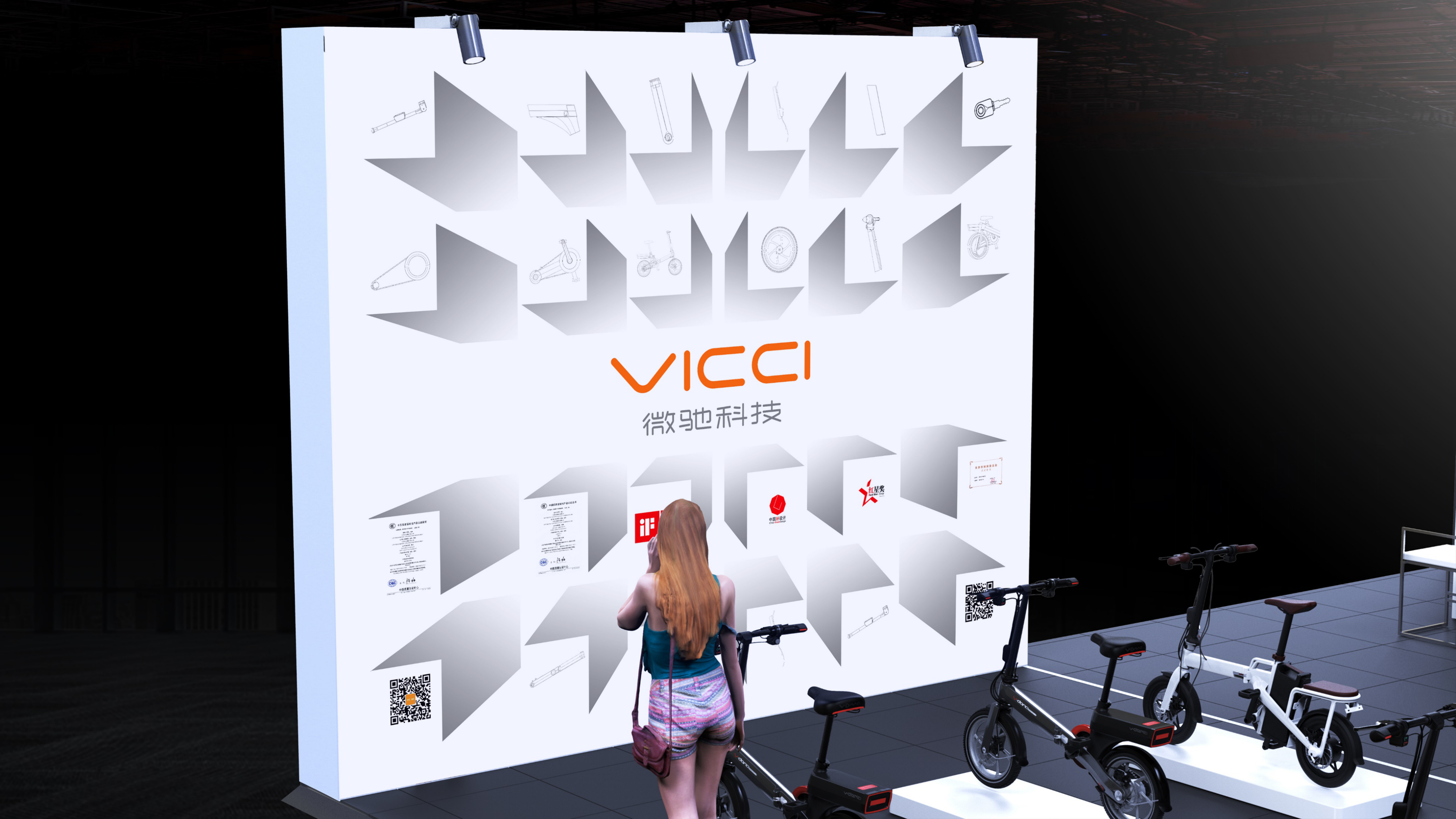 space，Exhibition hall，Exhibition，Booth，