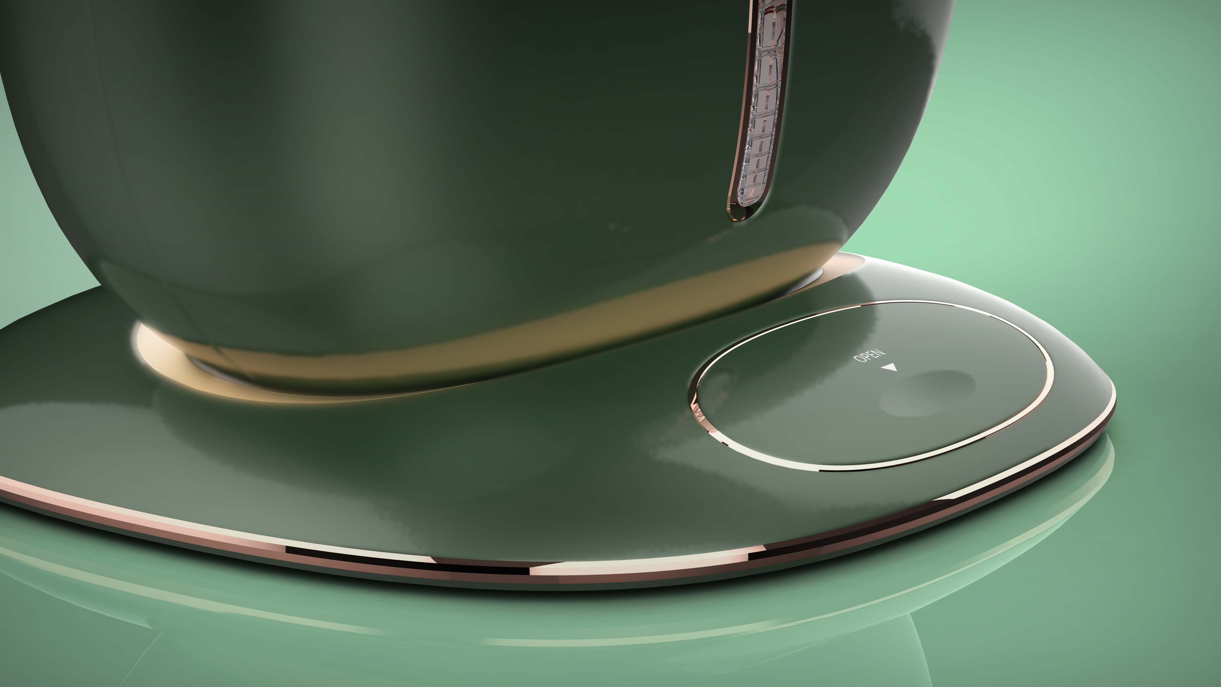 Retro Green，Female humidifier，