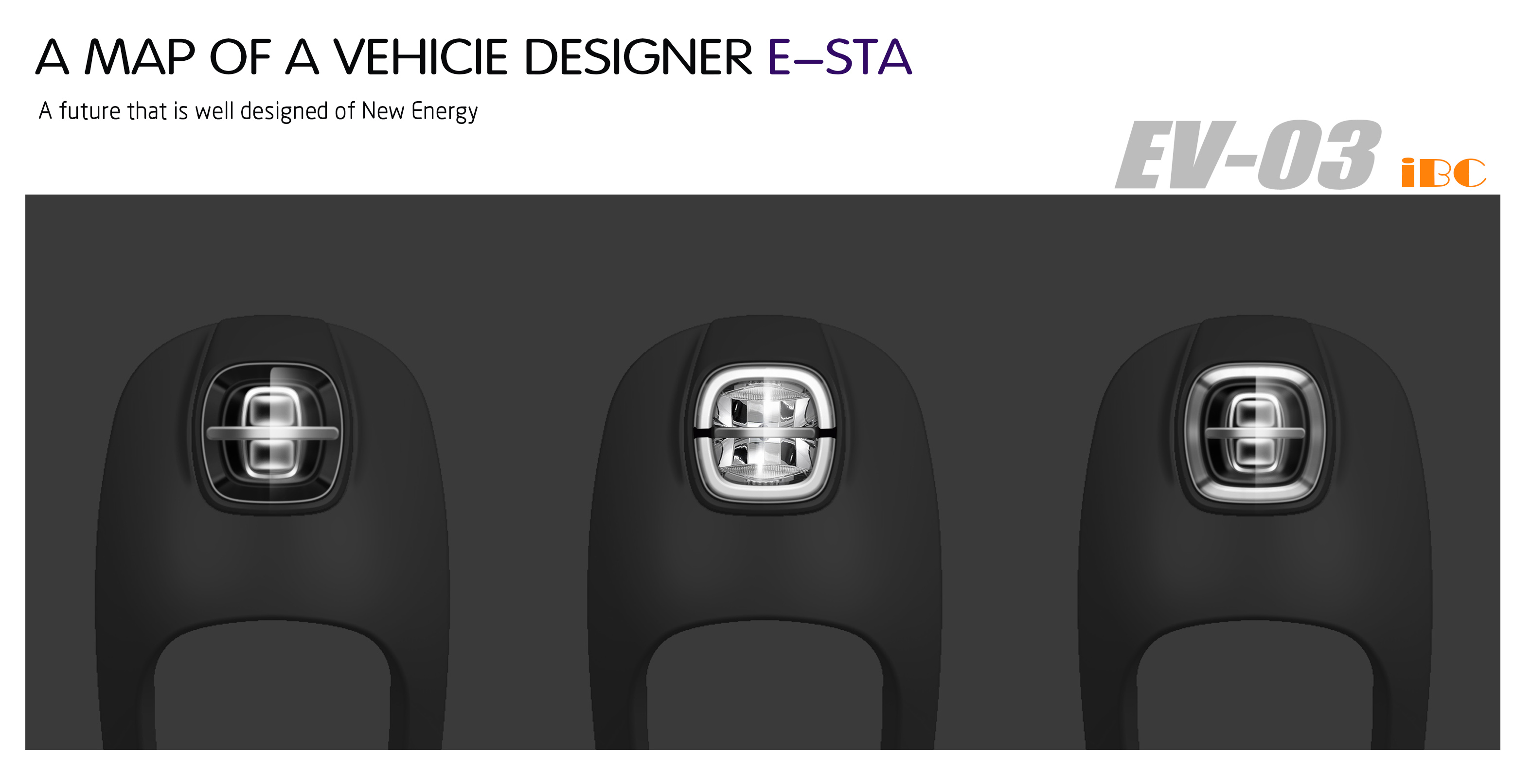 A car on the street，