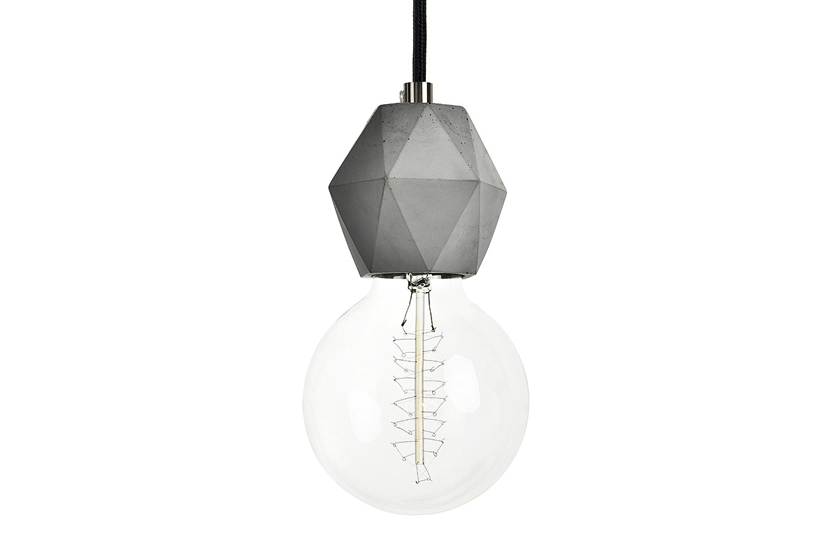 Concrete material，a chandelier，industrial design，Home appliance design，Lamp design，