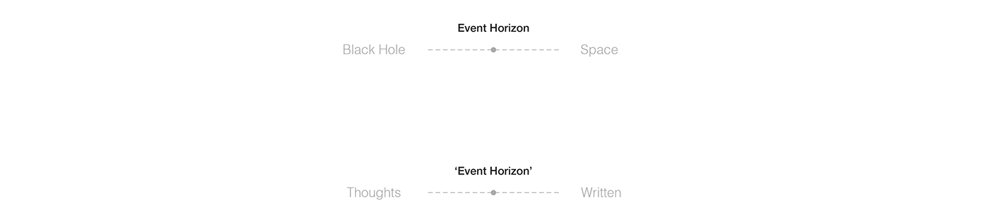 event，pen，black hole，