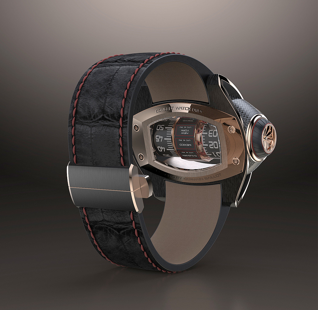 Mechanical watch，turbine，Watch design，industrial design，product design，Creative design，