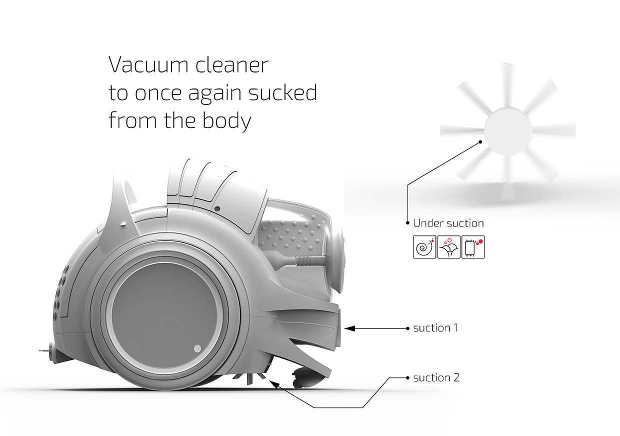 disk，Special shape，product design，Vacuum cleaner，industrial design，Household appliances，