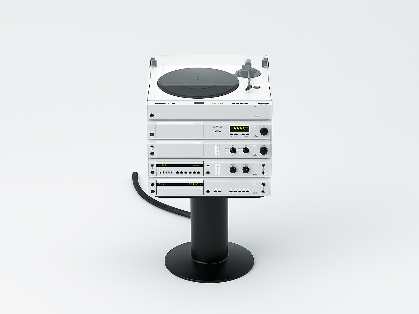 modeling，Render，Braun Atelier，seventy-eight，