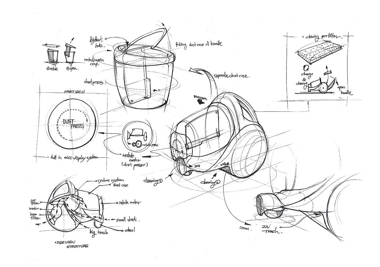 disk，Special shape，product design，Vacuum cleaner，industrial design，Household appliances，