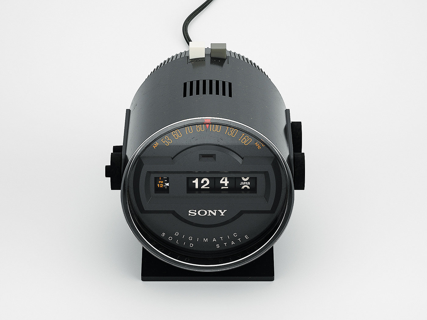 sony，Clock，black，