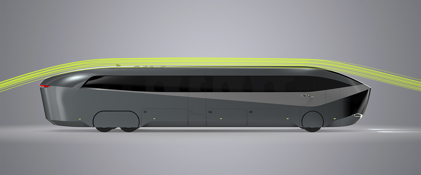 Bus design，industrial design，Automobile design，Automotive interior design，