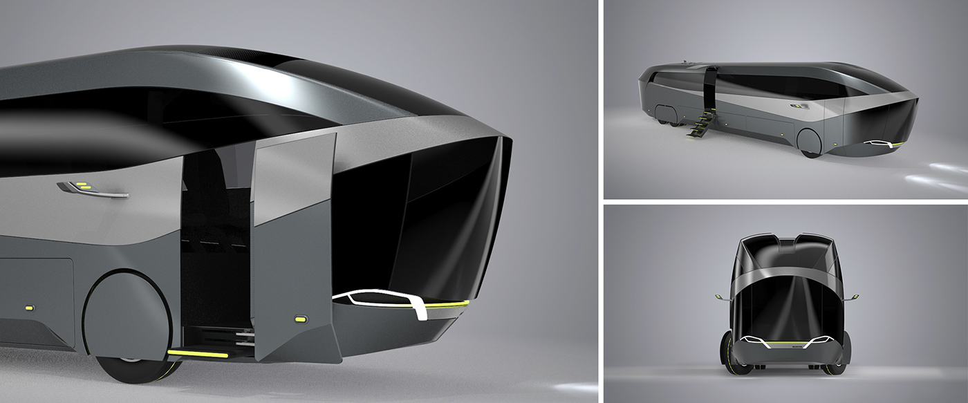 Bus design，industrial design，Automobile design，Automotive interior design，