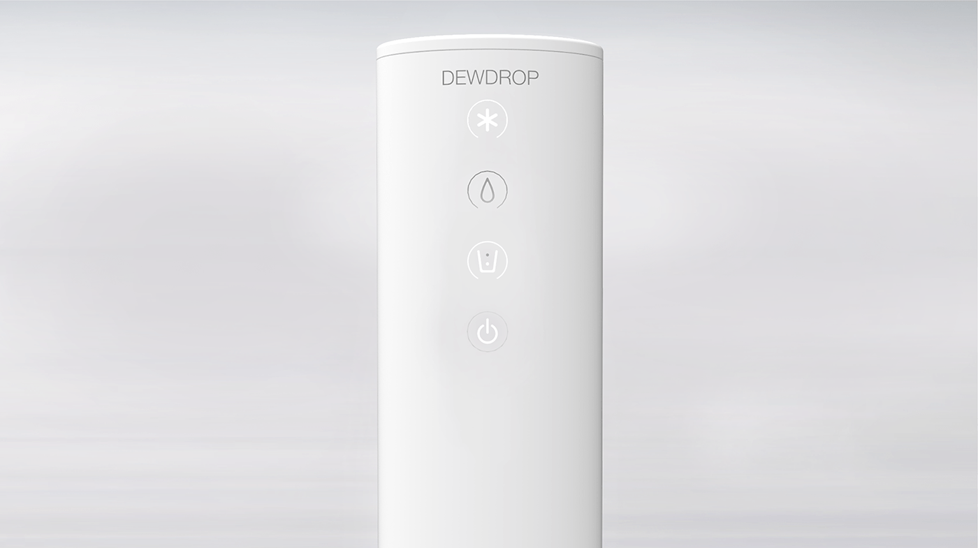 DEWDROP，Water purifier，leaf，curve，Provincial space，