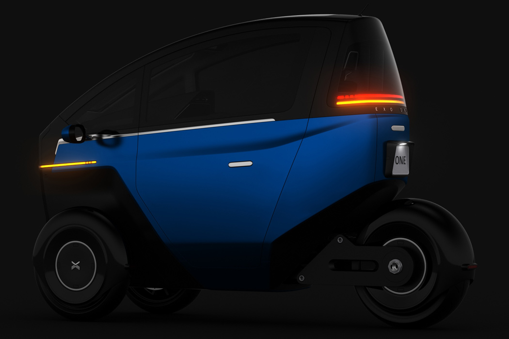 Electric，Tricycle，commute，Compact，EXO ONE，