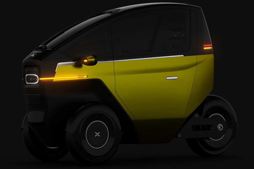 Electric，Tricycle，commute，Compact，EXO ONE，