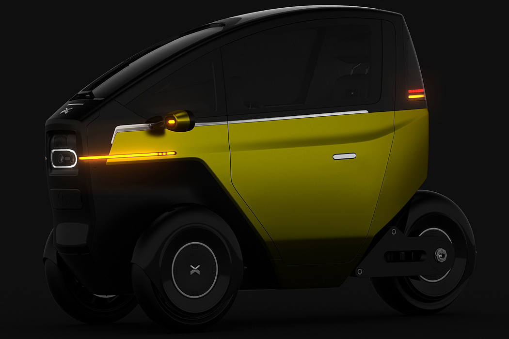 Electric，Tricycle，commute，Compact，EXO ONE，