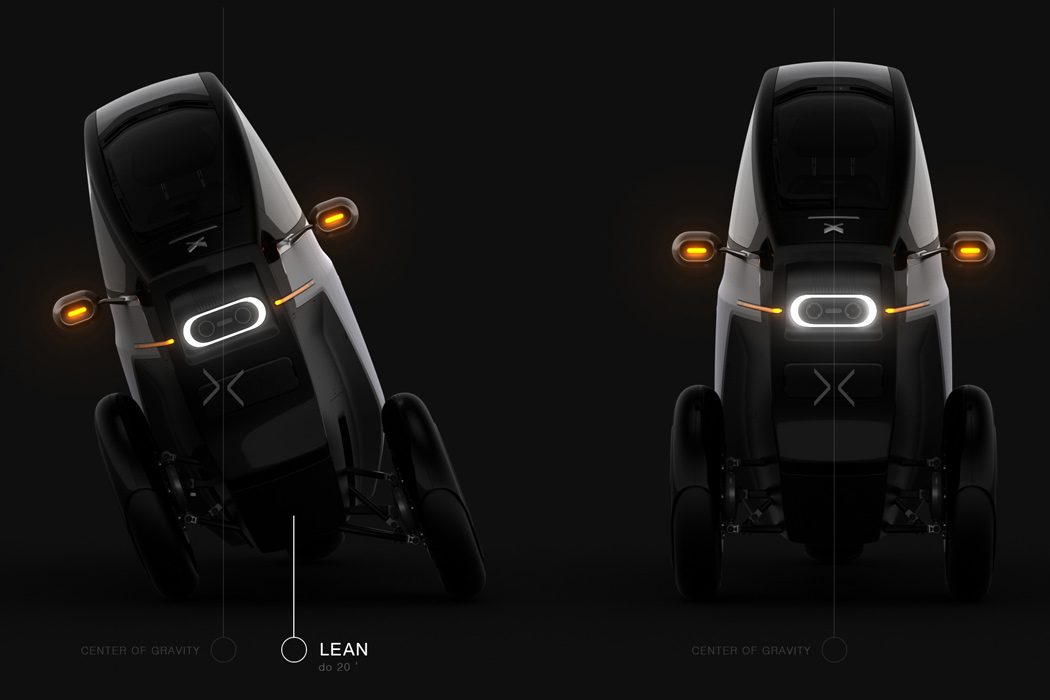 Electric，Tricycle，commute，Compact，EXO ONE，