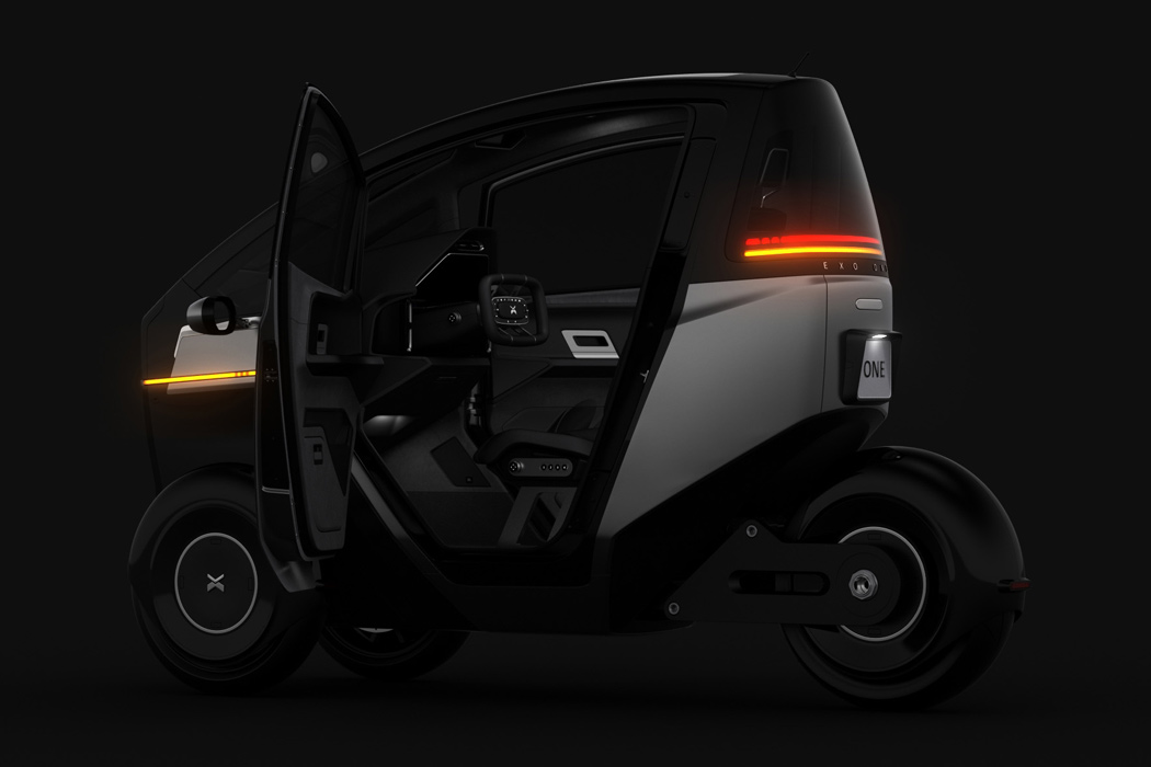 Electric，Tricycle，commute，Compact，EXO ONE，