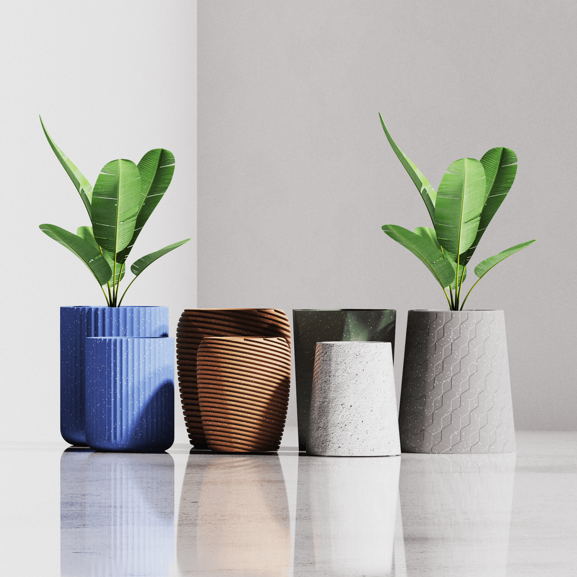 Flowerpot，mould，workmanship，