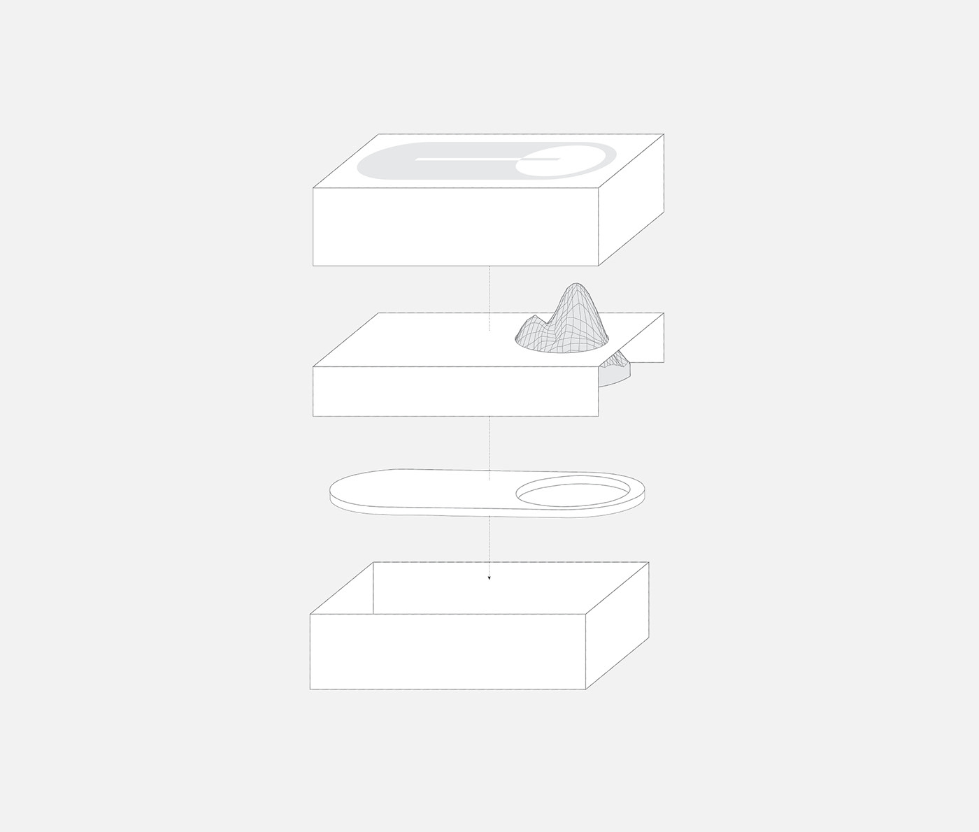 Diffuser，packing，mountain range，