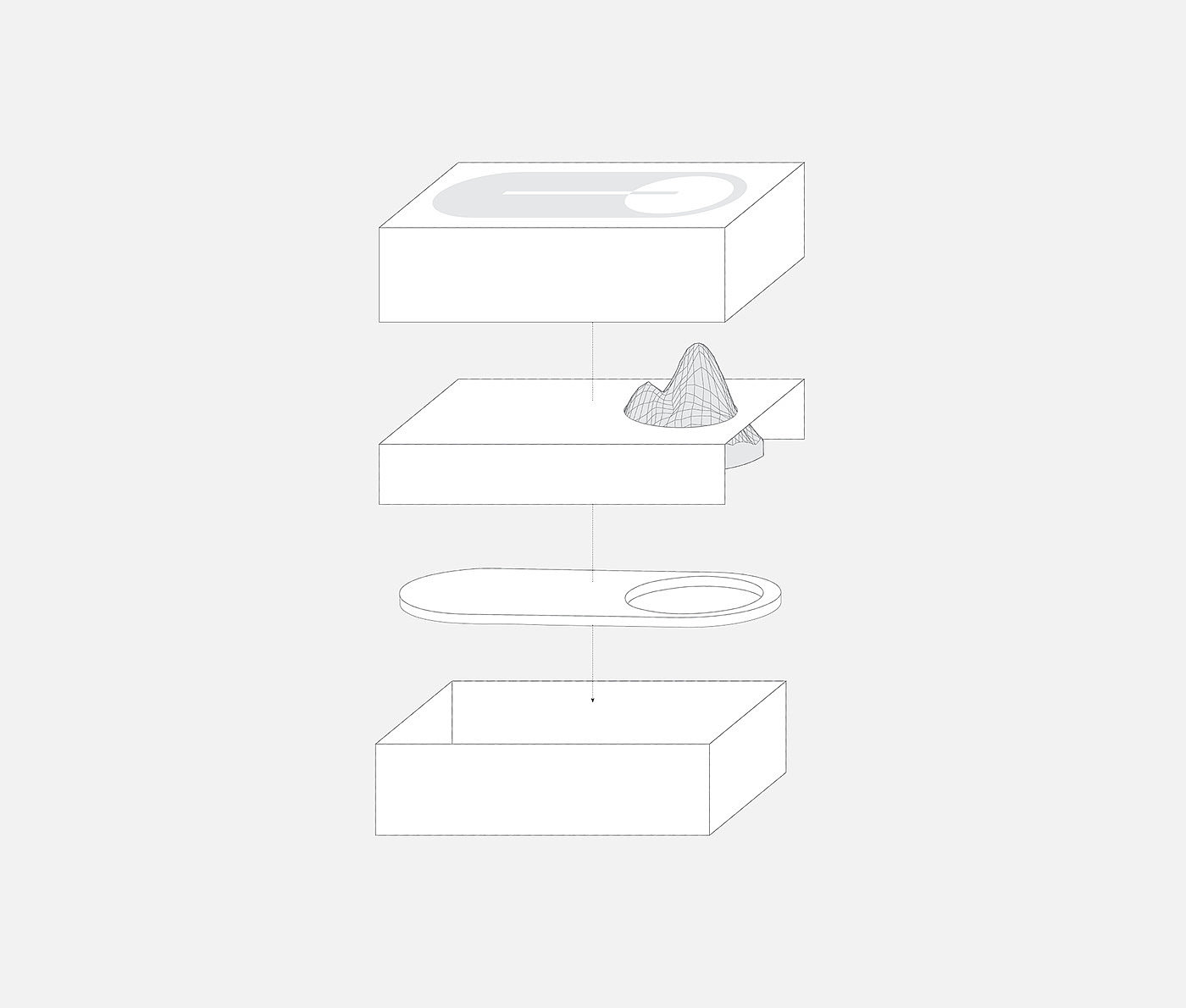 Diffuser，packing，mountain range，