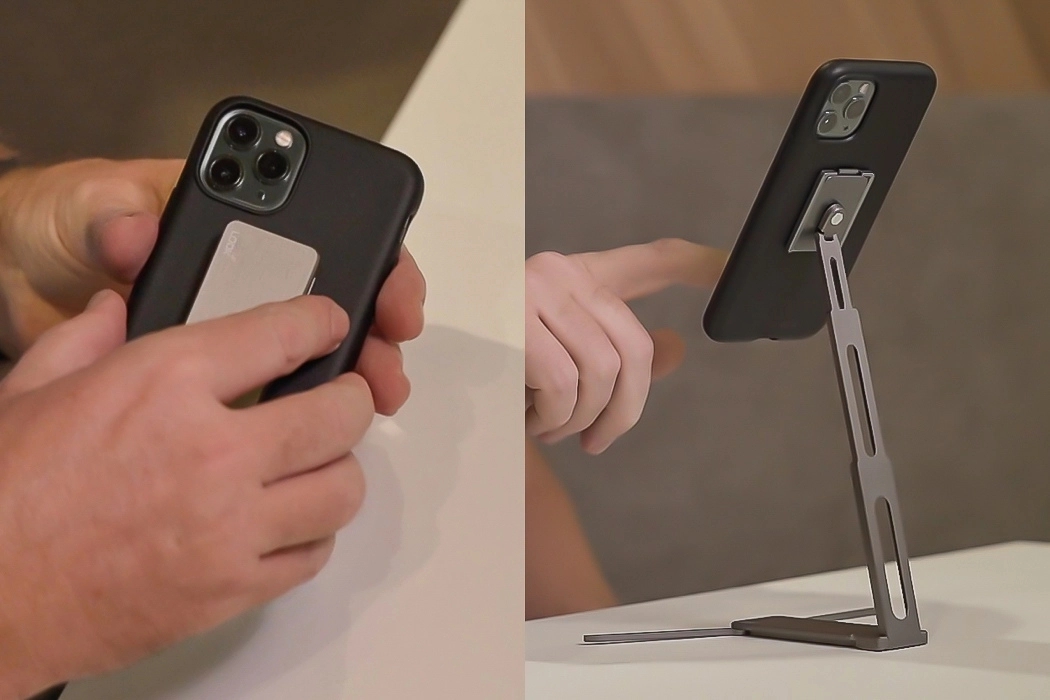 Intelligent mobile phone，Bracket，fold，light，