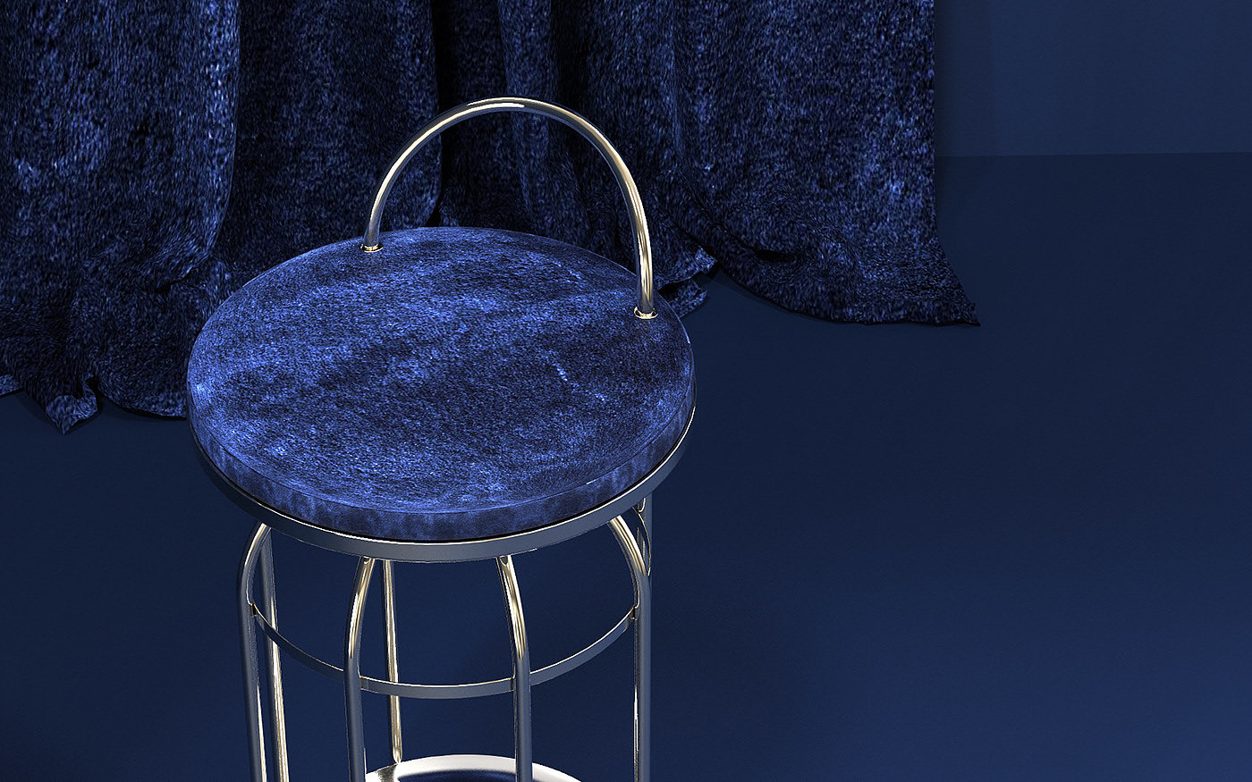 cage，Metal，stool，