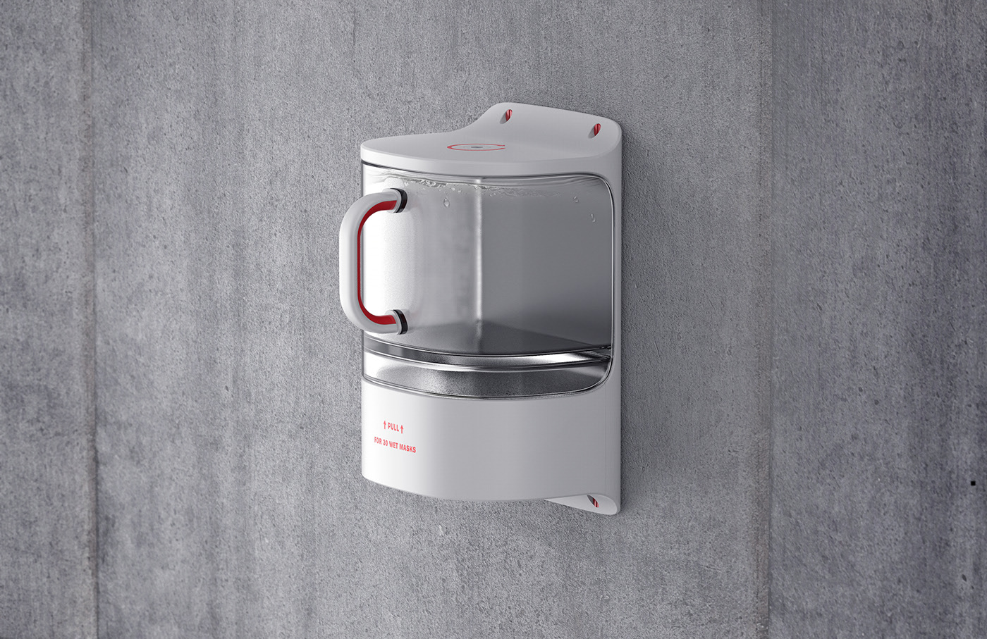 red dot，water，Facial mask，filter，