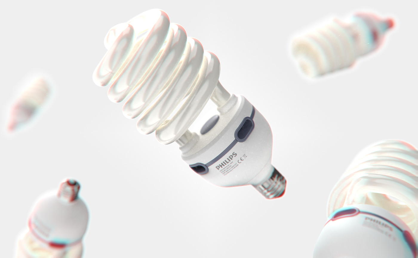 DS SolidWorks，keyshot，Adobe Photoshop，Philips，lamp，cgi，