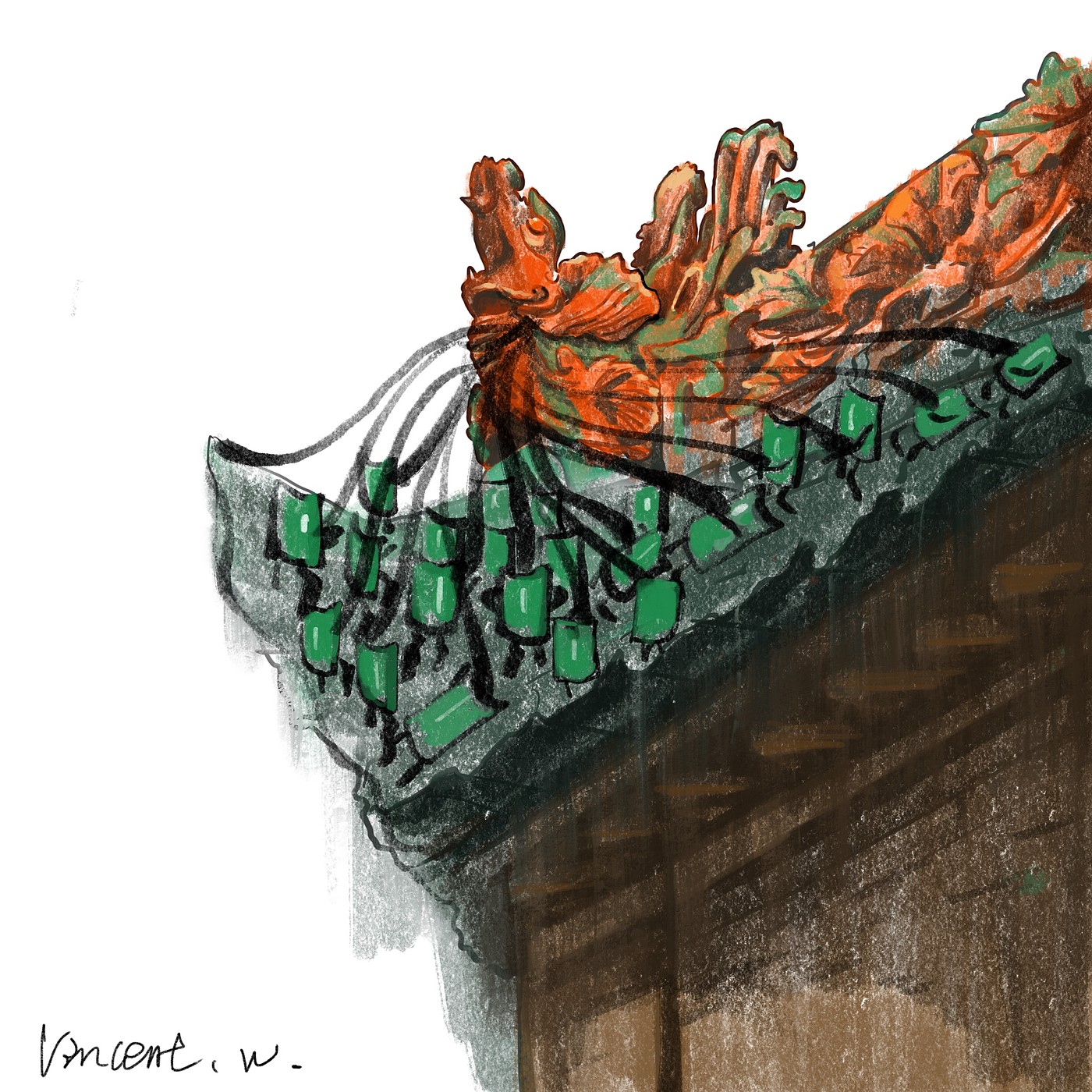 A salute to the eaves，