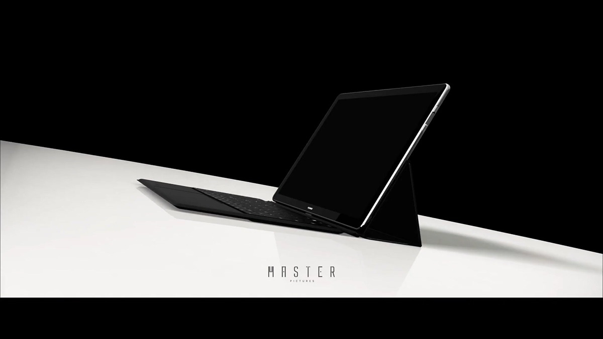 Huawei，matebook，industrial design，product design，tablet PC，Business computer，