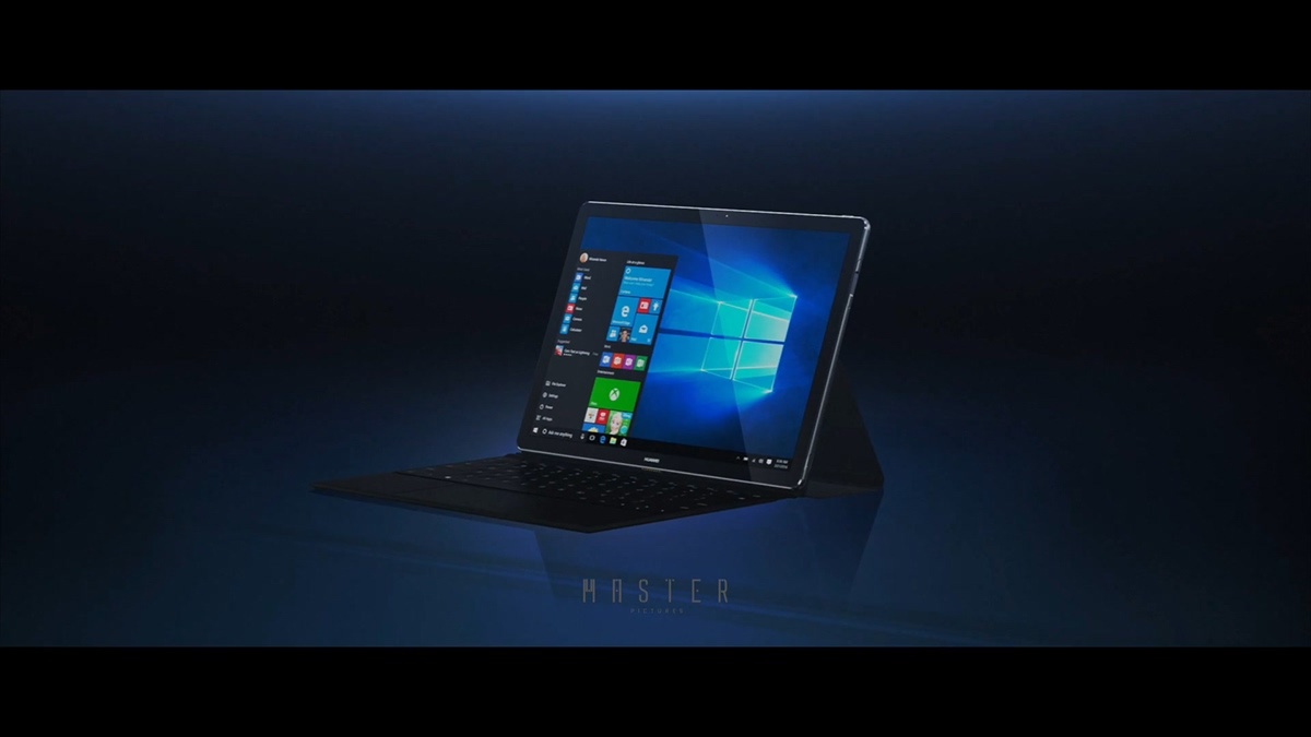 Huawei，matebook，industrial design，product design，tablet PC，Business computer，