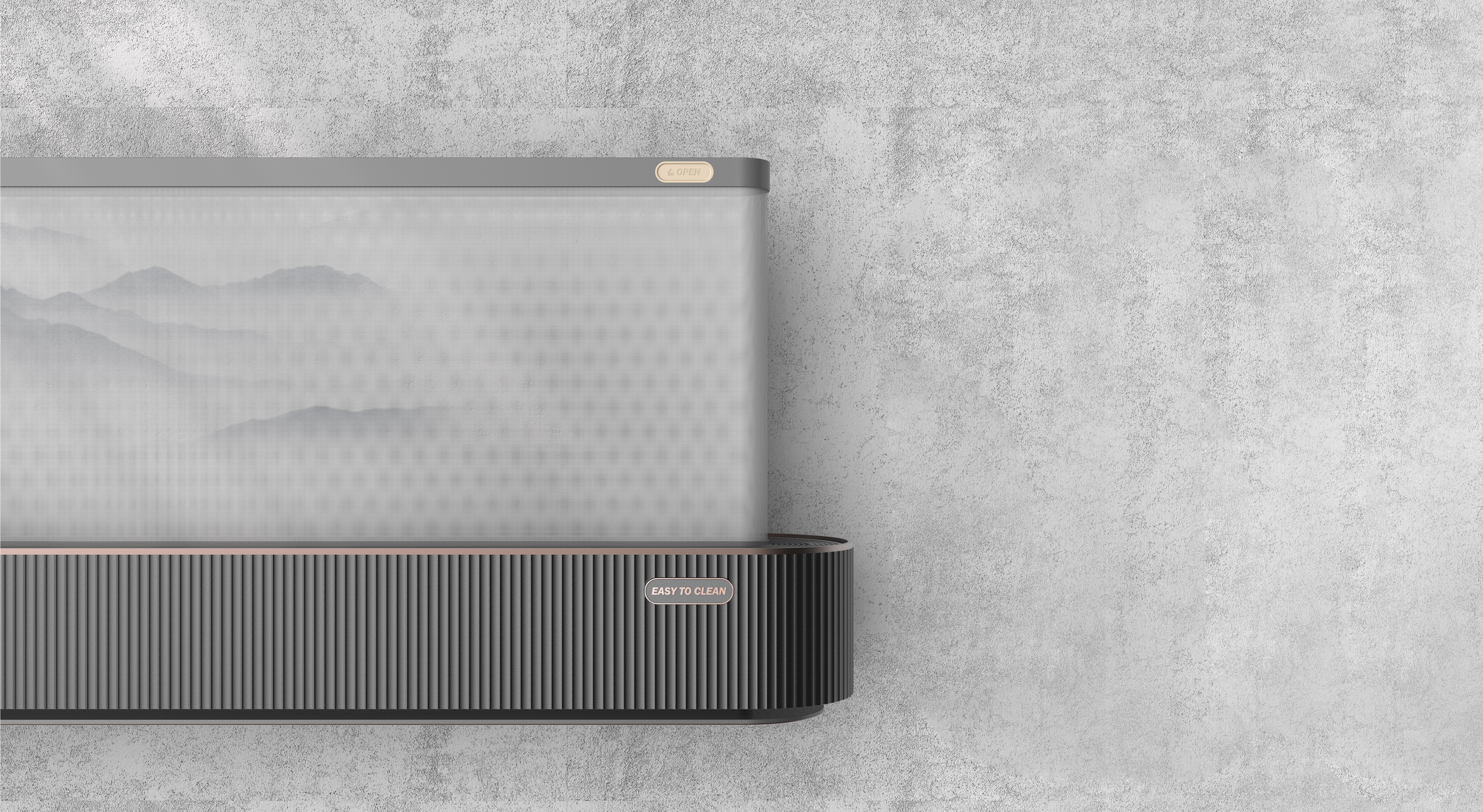 Spade design，air cleaner，Landscape painting，